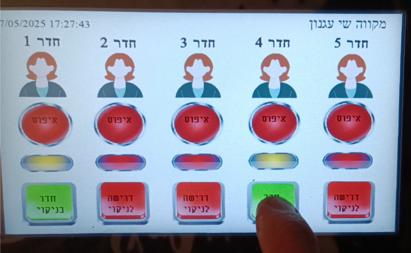 Digital system for reading Leviticus in mikvahs