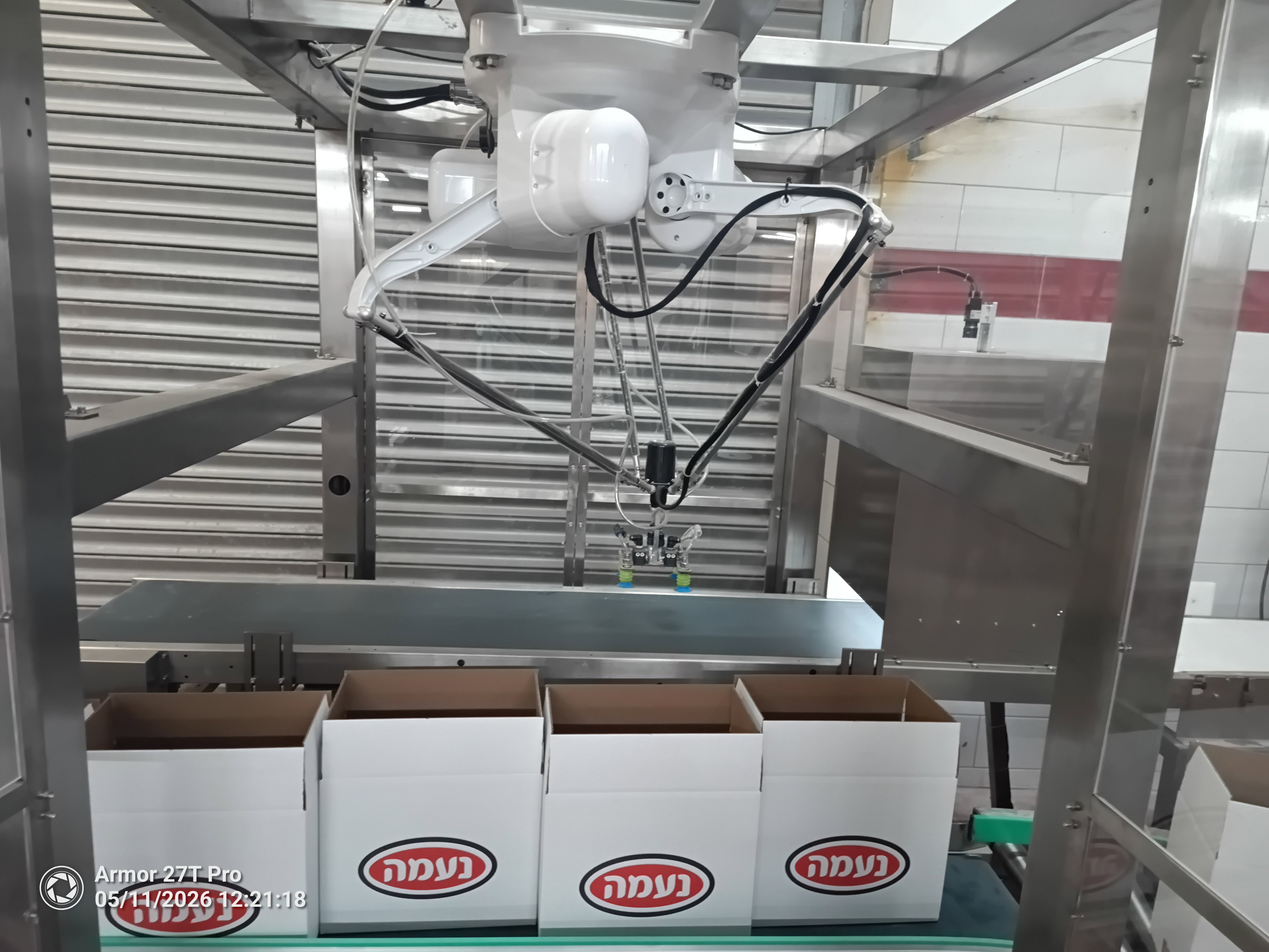 Packaging robots, including flattening and carton construction