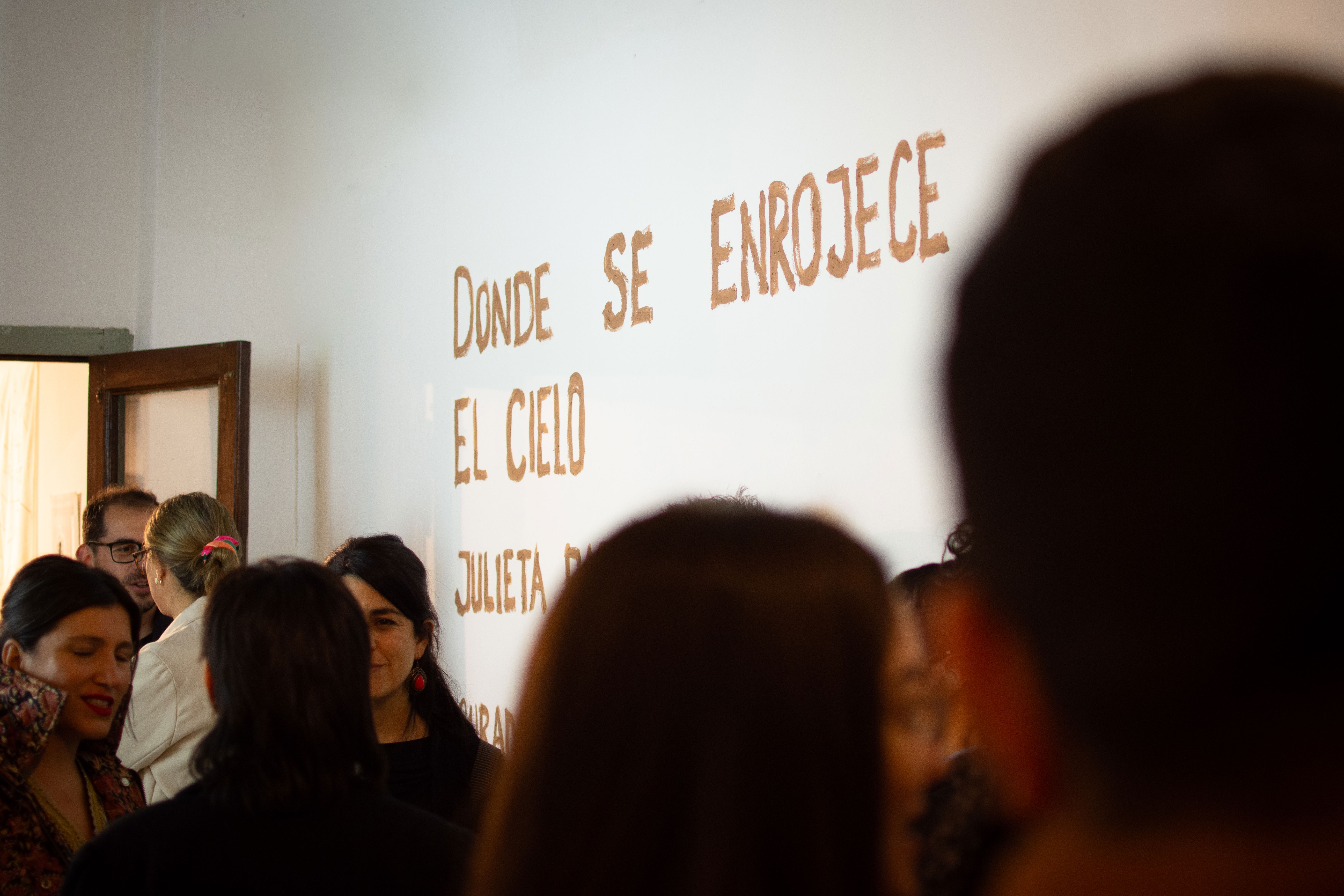 Where the sky turns red.