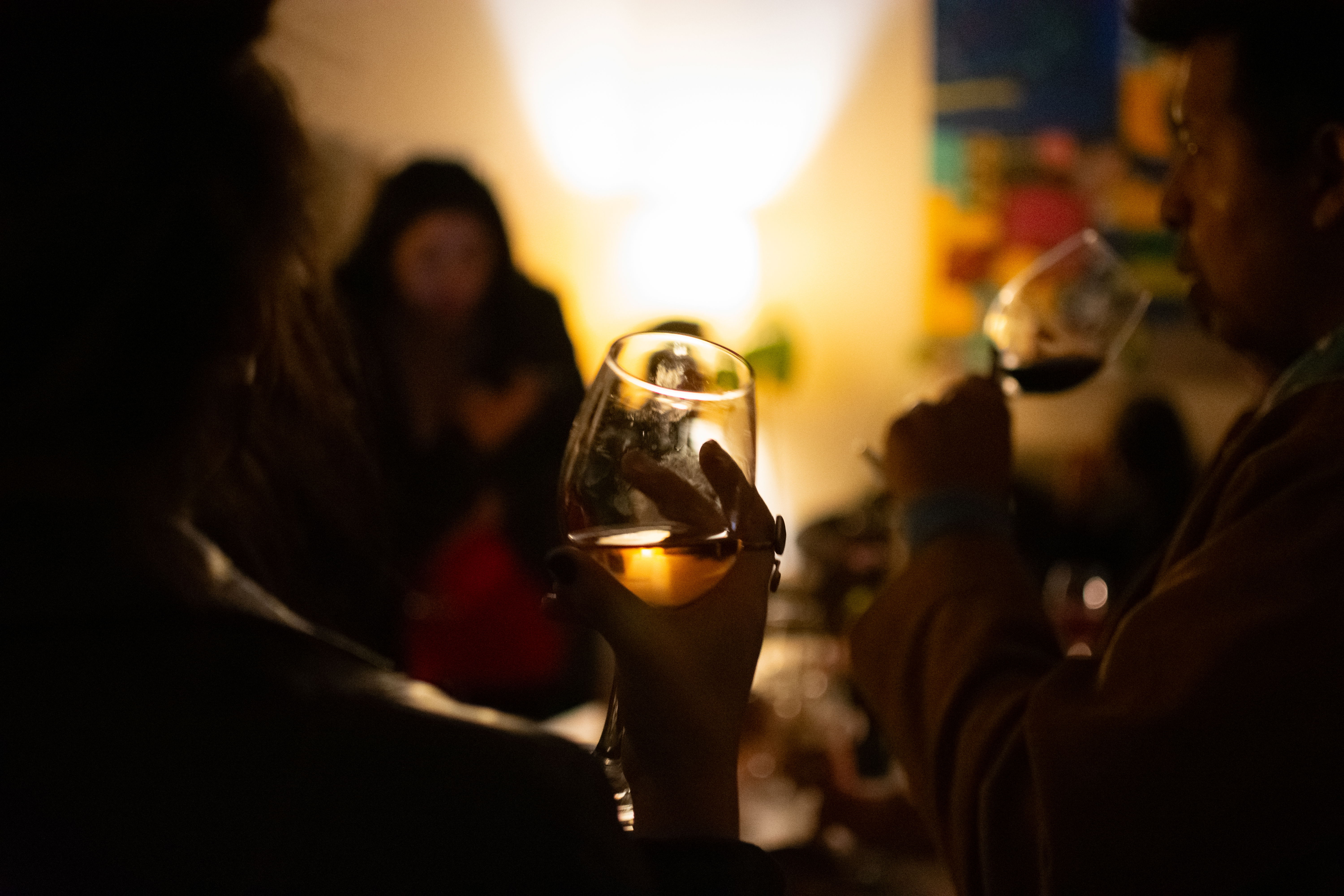 Where the sky turns red.