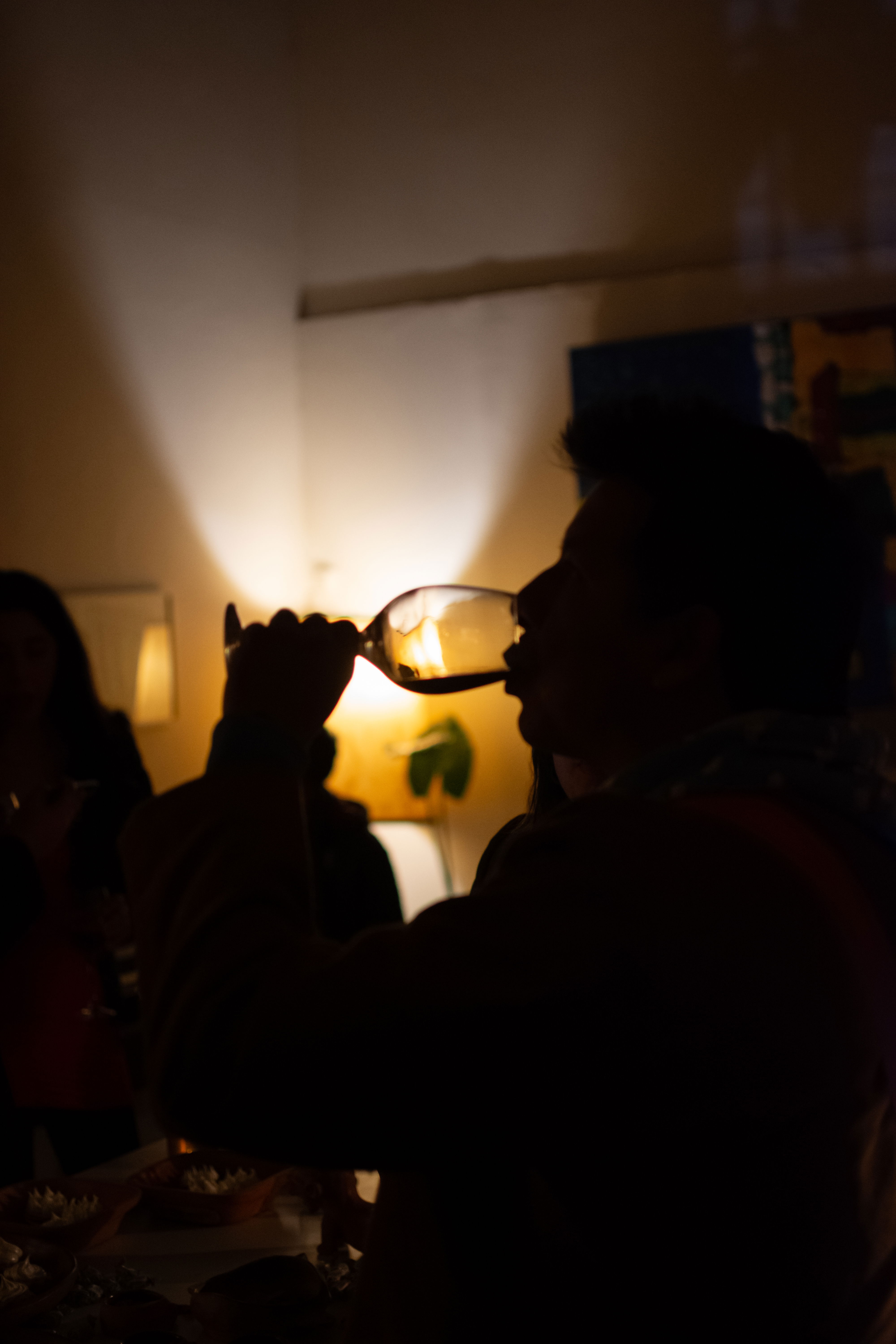 Where the sky turns red.