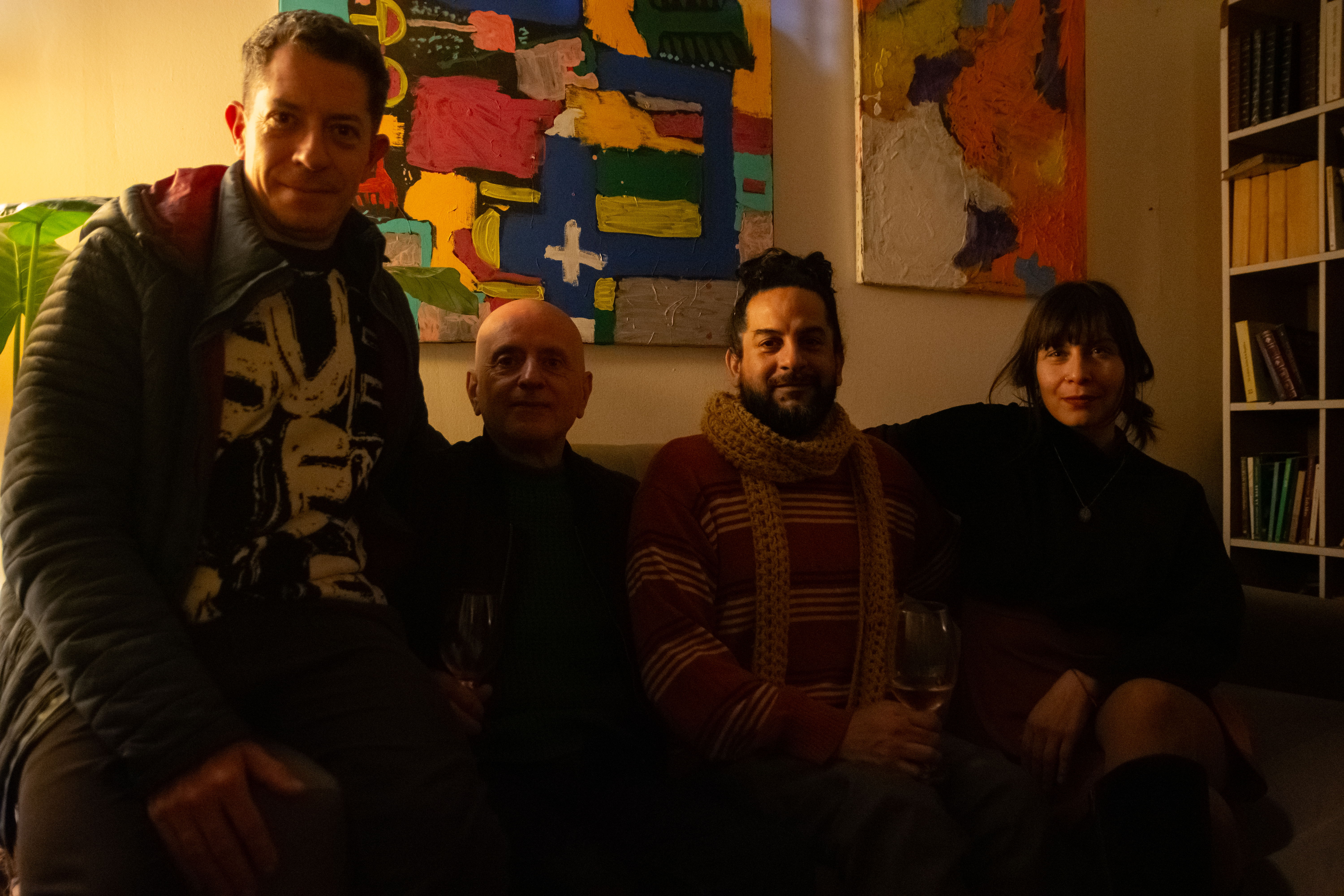 Where the sky turns red.