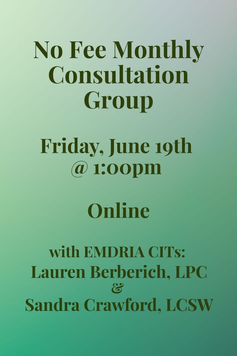 June No Fee Consultation Group