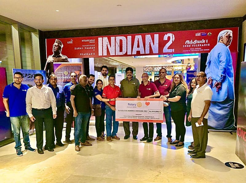 SERVICE through ENTERTAINMENT - fundraising project for Rotary for Little Hearts