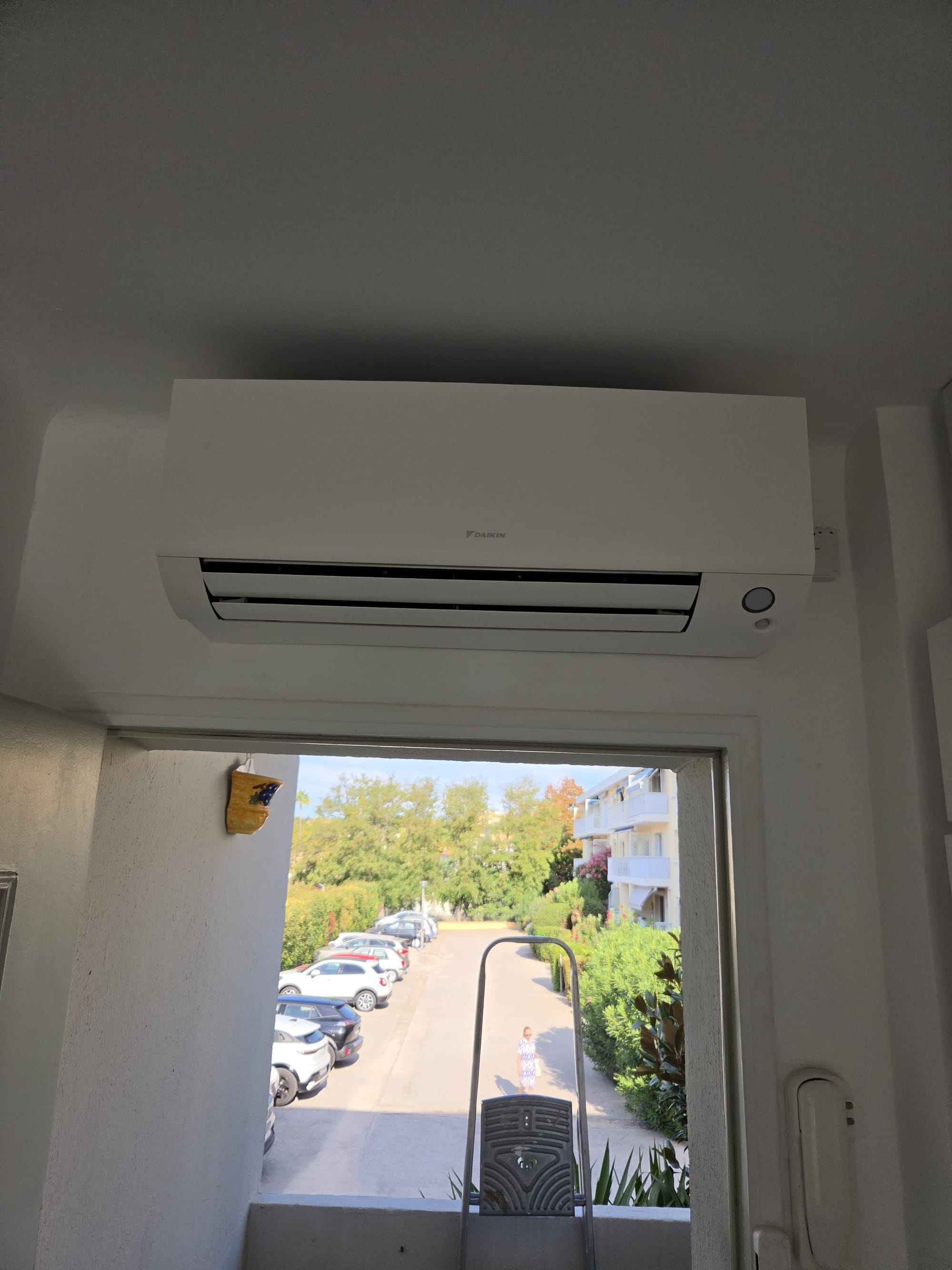 Nouvelle unité murale Daikin 3,5 kW — installation terminée