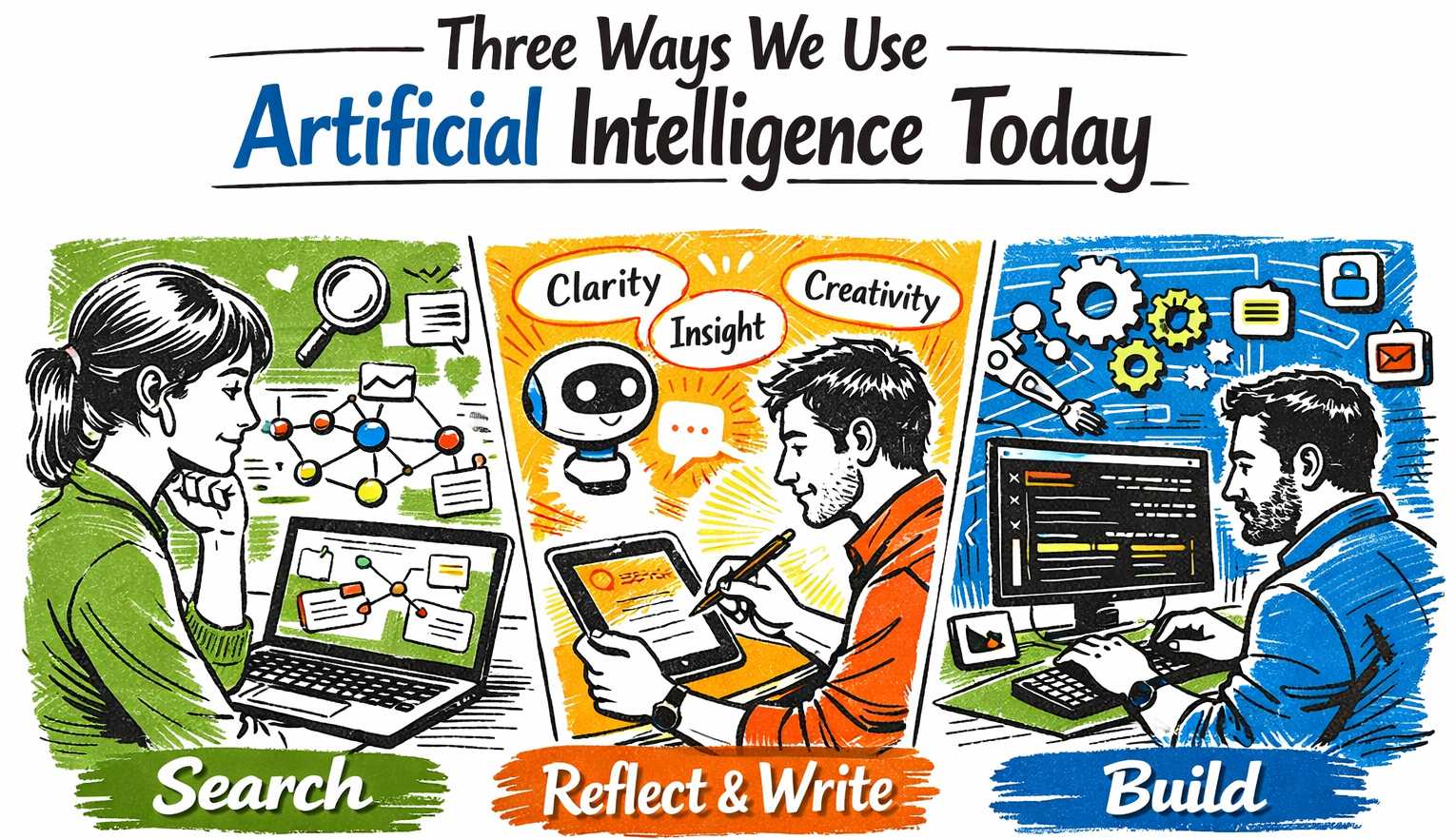Three Ways We Use Artificial Intelligence Today