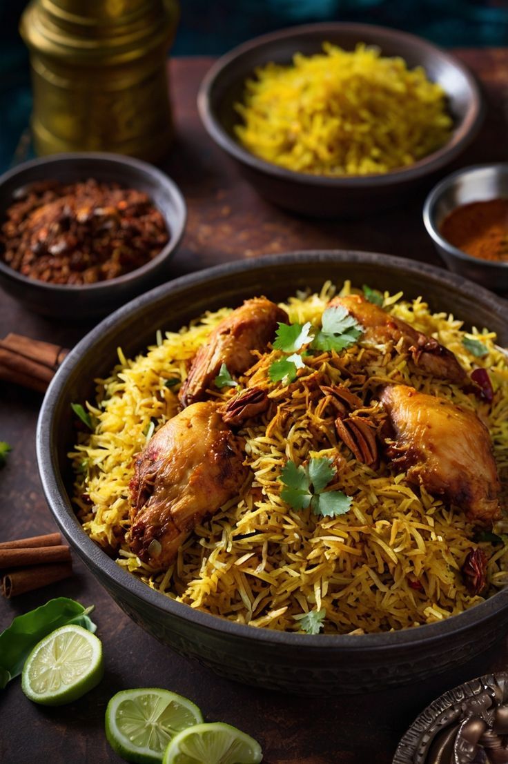 Biriyani poulet