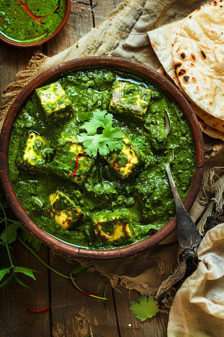Palak paneer