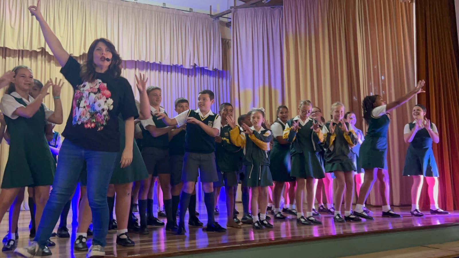 Nadine Blom besoek die Fransies November 2025