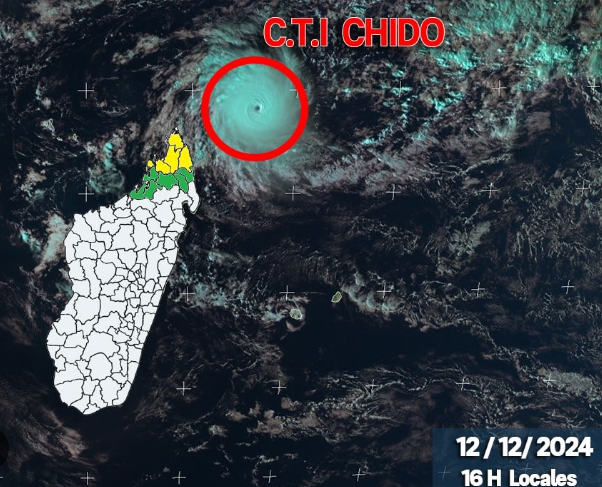 Cyclone Tropical CHIDO
