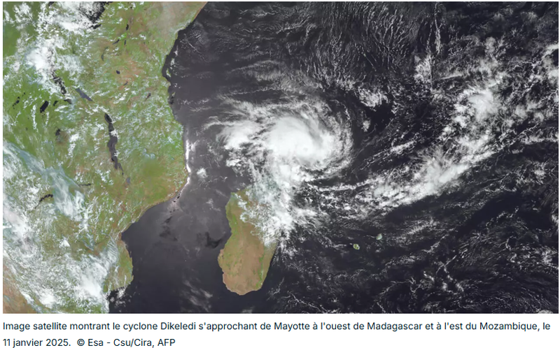 Le Cyclone Dikeledi frappe Madagascar et Mayotte