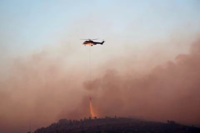 Feu 17 juillet 2025 Trou du Loup à Martigues