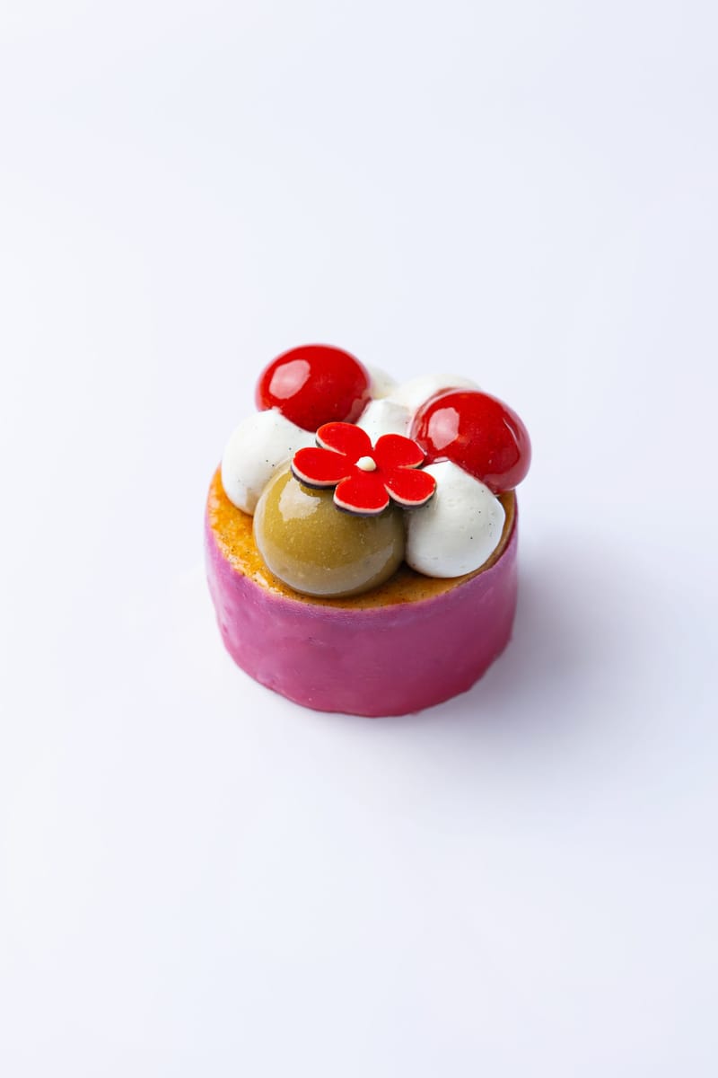 Dessert Gilg "Ruby Crunch"