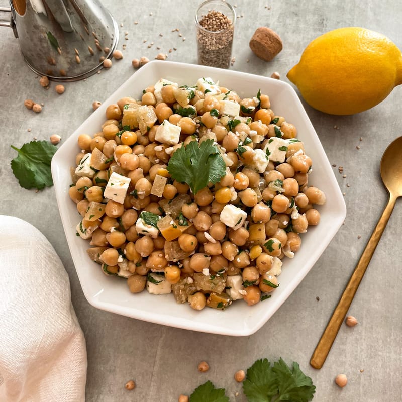 Salade de pois chiche