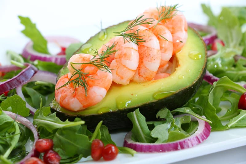 Avocat gambas