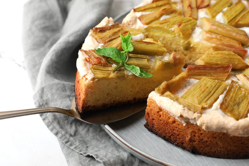 Tarte rhubarbe