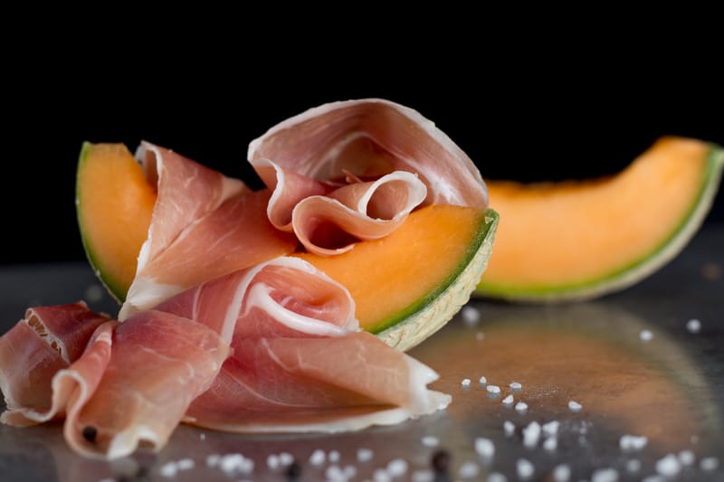 1/2 Melon et jambon de Parme