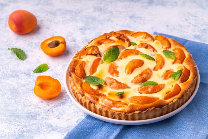 Tarte aux abricots
