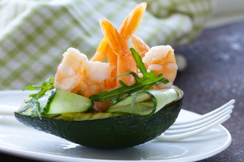 Avocat Crevettes