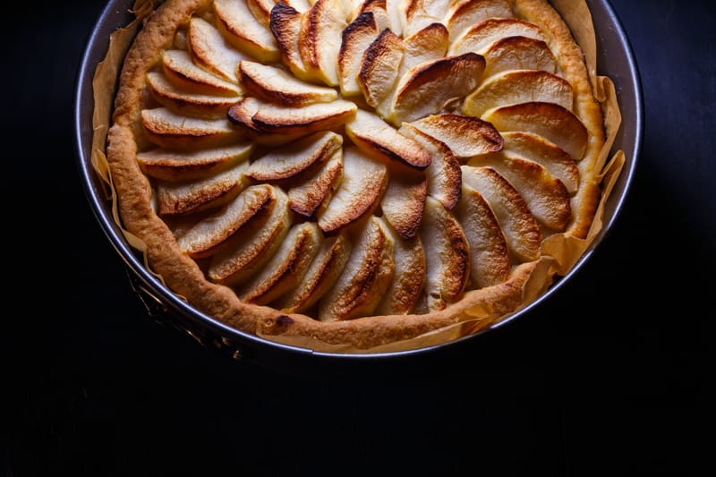 Tarte aux pommes à l’Alsacienne