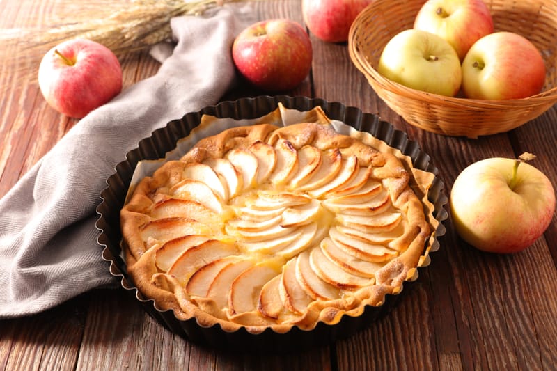 Tarte aux pommes à l’Alsacienne