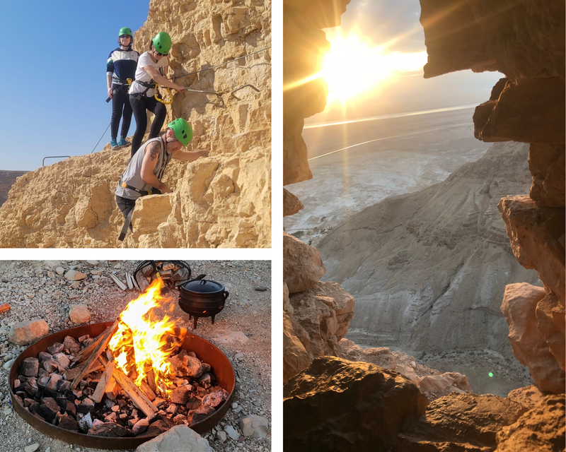 Праздник Рош а Шана. Нахаль Аругот, встречаем рассвет на крепости Массада -2 дня в Иудейской пустыне.