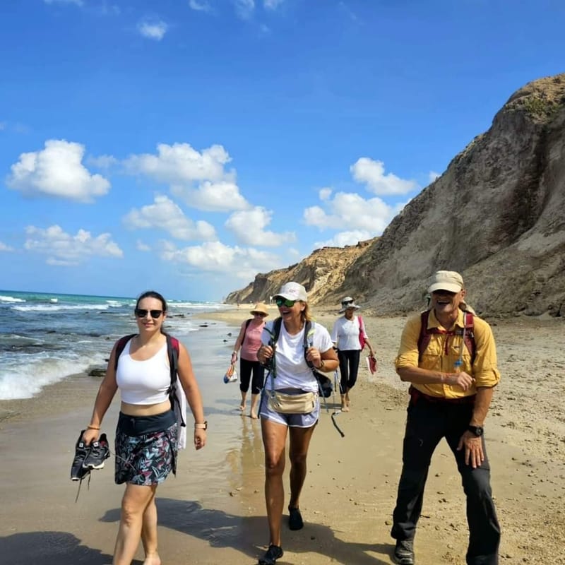 Идем Тропой Израиля - от Герцелии до Тель Авива - 19 участок протяженность 18-20 kм.