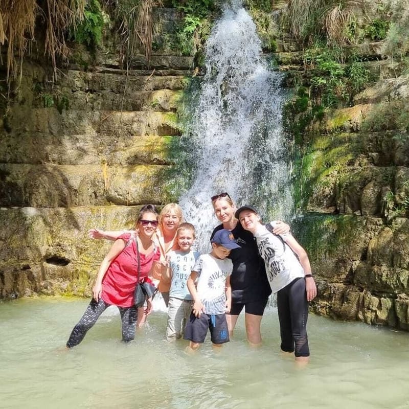 Походы в день Независимости. Заповедник Эйн Геди. Пляж Мертвого моря - легкий