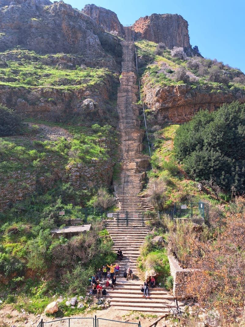 Гуляем по Северу.Нахаль Амуд - нижний - протяженность12 км