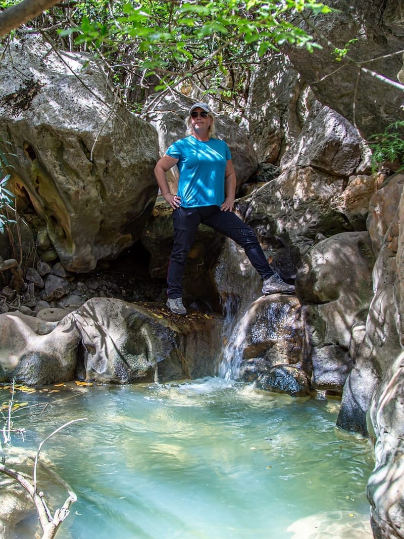 Гуляем по Голанам. Нахаль Хазури, Говта и крепость Нимрод- 10 км средний.