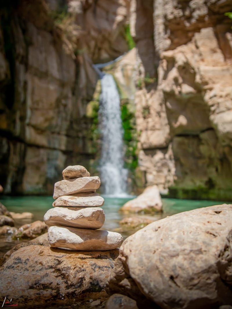 Заповедник Эйн Геди в Иудейской пустыне с купанием на Мертвом море.