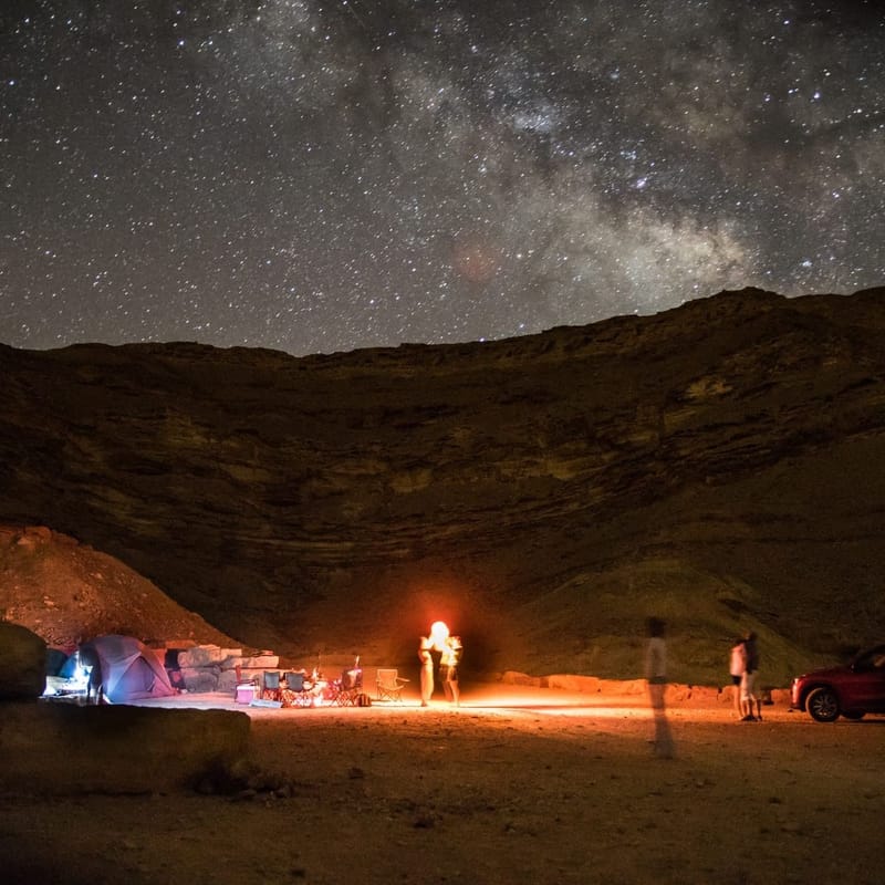 Ночное путешествие в Мицпе Рамон - звездный путь -2 дня(пятница- суббота)