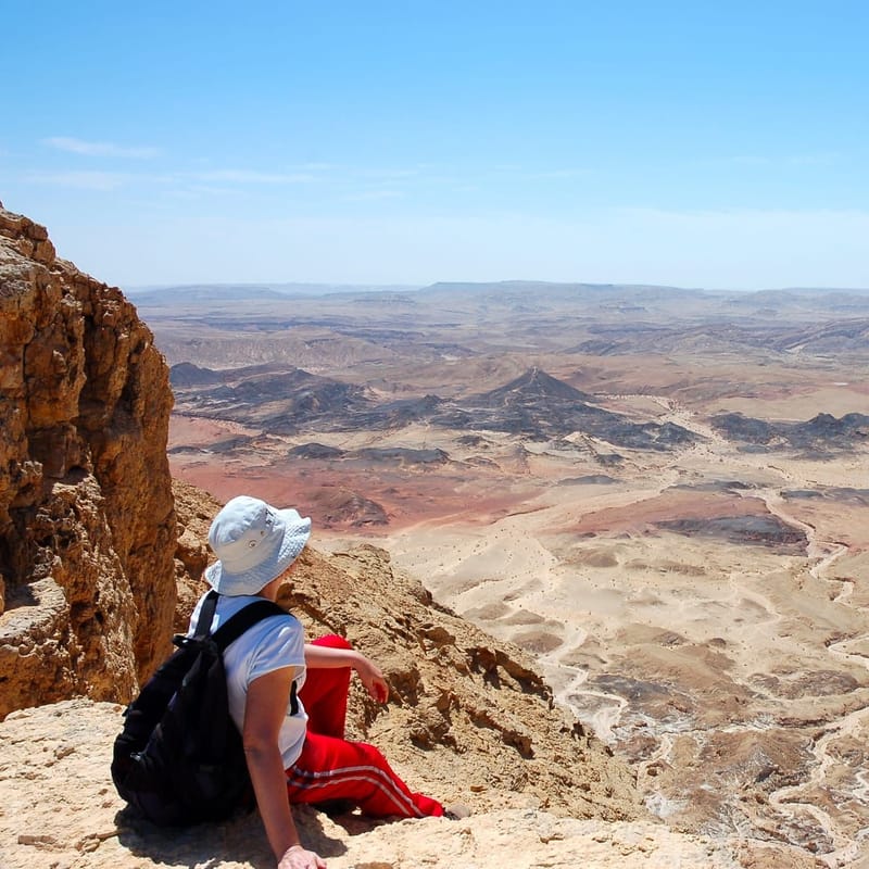 Дыхание пустыни: поход по кратеру Рамон и пустыне Негев - три дня(четверг-суббота)