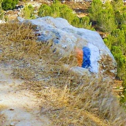 Идем Тропой Израиля - от Мейтара до горы Амша - 32 участок протяженность 21 kм.