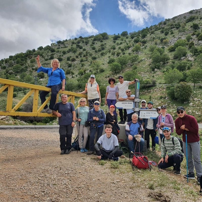Швиль Исраэль: Северный Старт (Пятничная Группа) -участок 1. От Хермона до Баниаса- 12 км