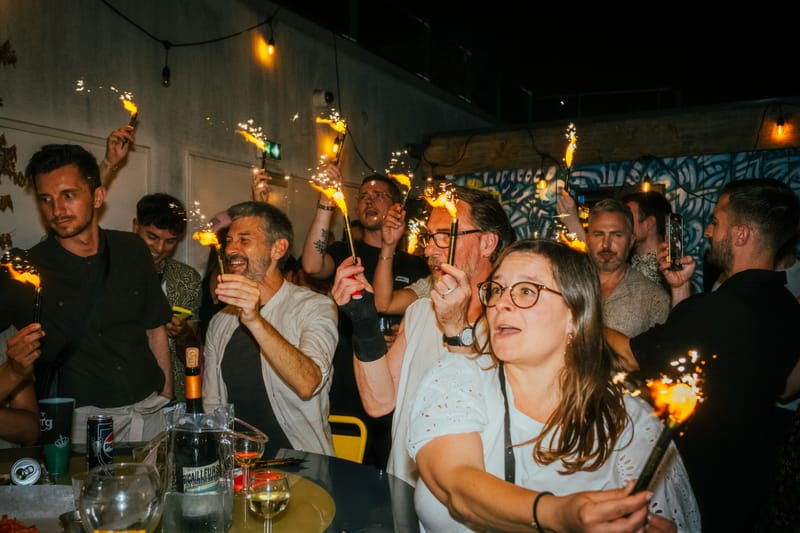 Soirée d'anniversaire M.