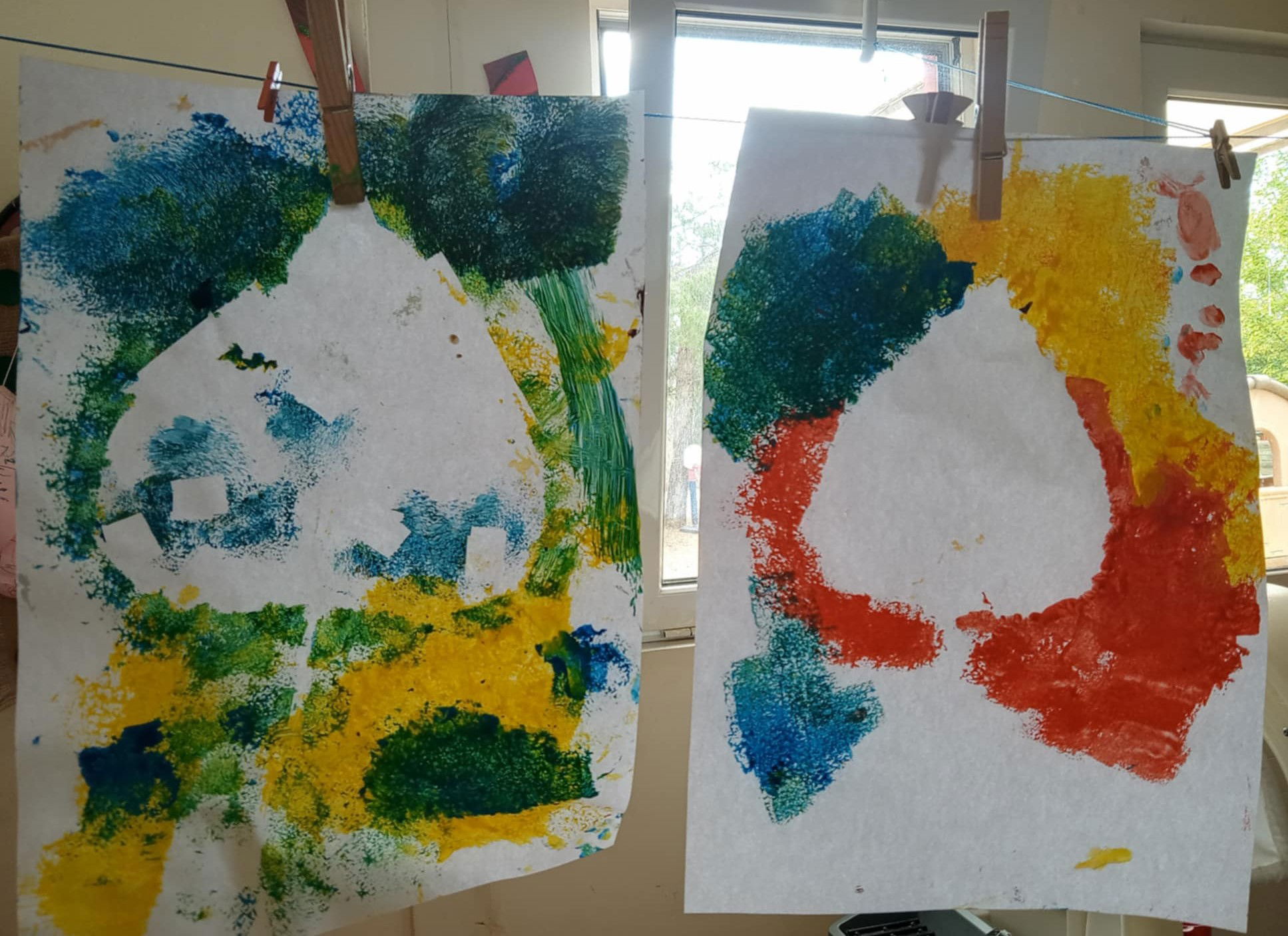 Αποτυπώματα φύλλων...