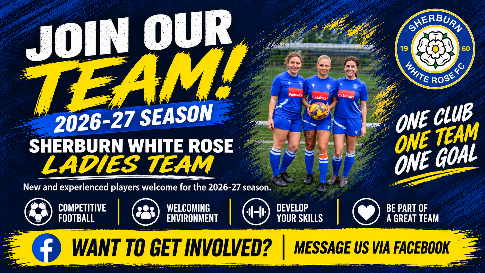 Sherburn White Rose FC Women Are Recruiting