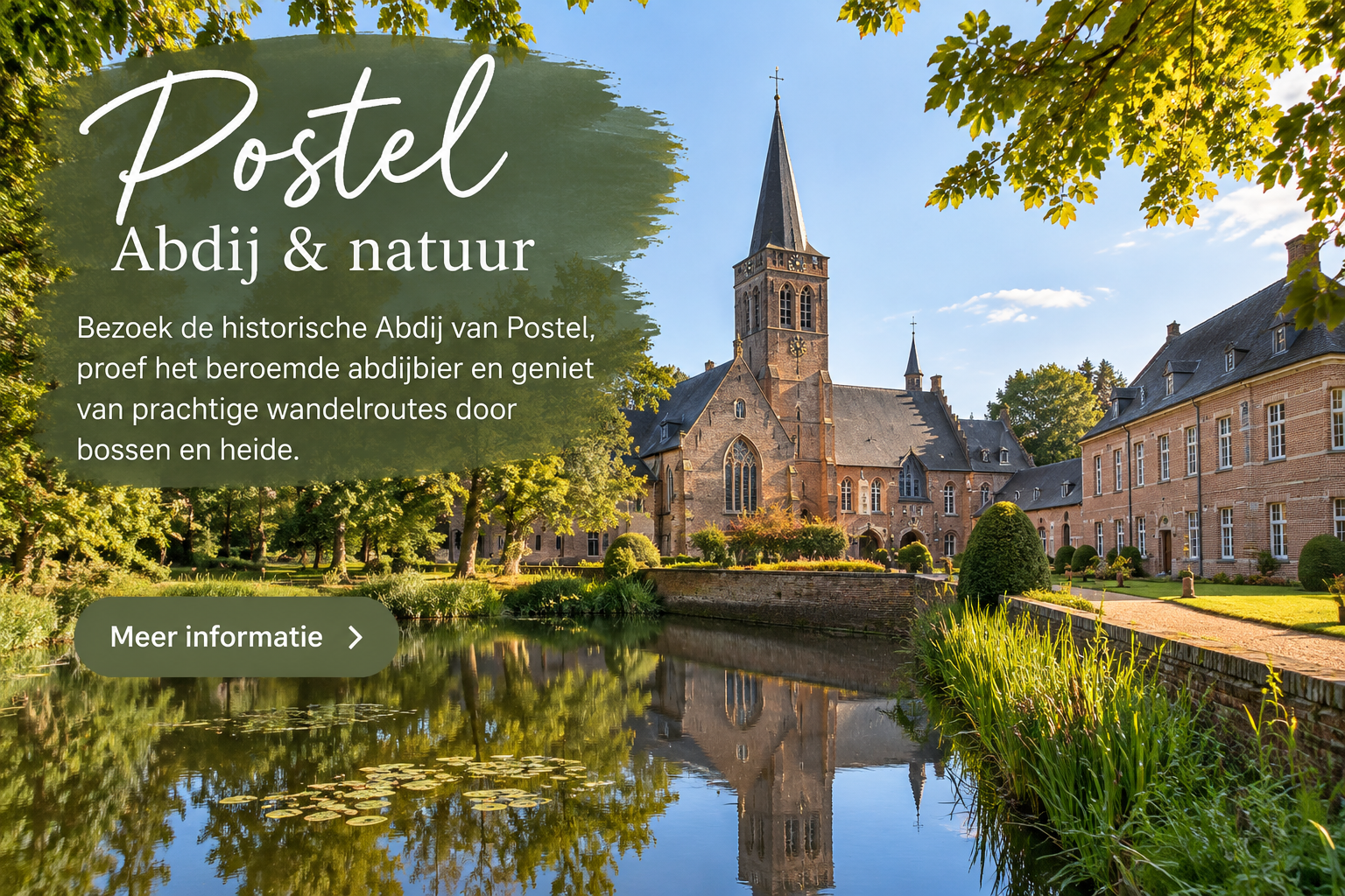 Abdij van Postel & Kempense natuur