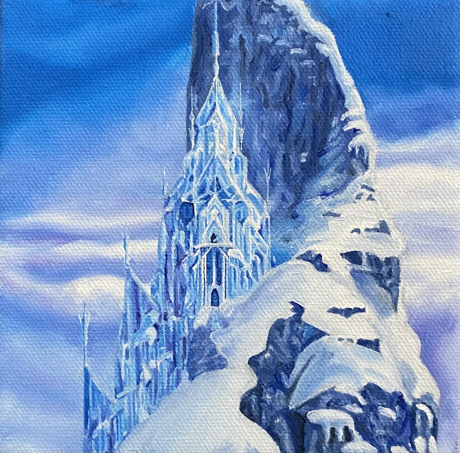 Elsa's Ice Palace from Frozen film