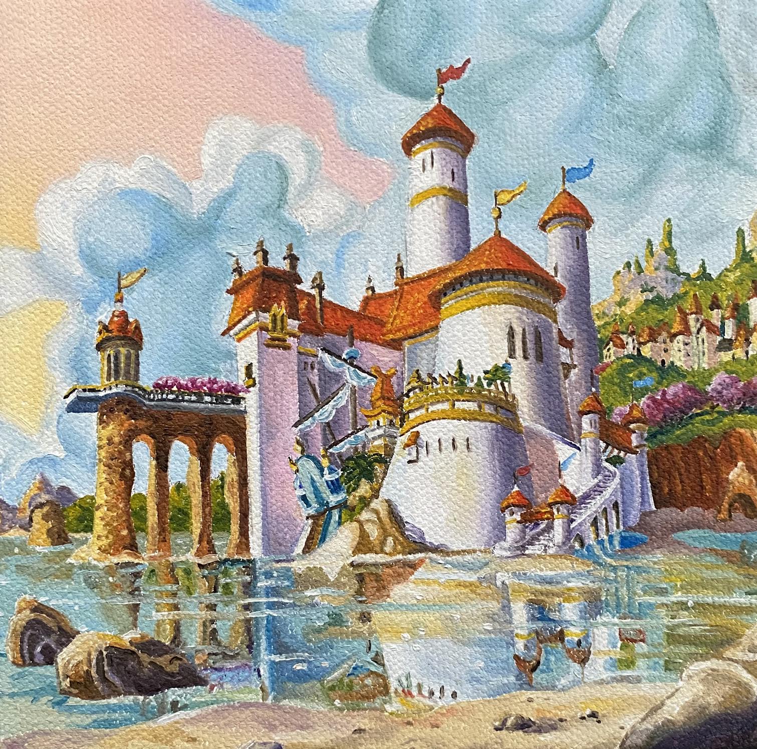 Prince Eric's Castle from Disney's The Little Mermaid