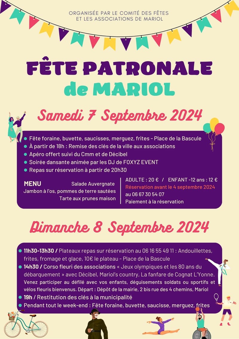 Fête patronale MARIOL