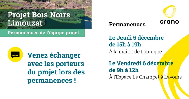 Projet Bois Noirs Limouzat