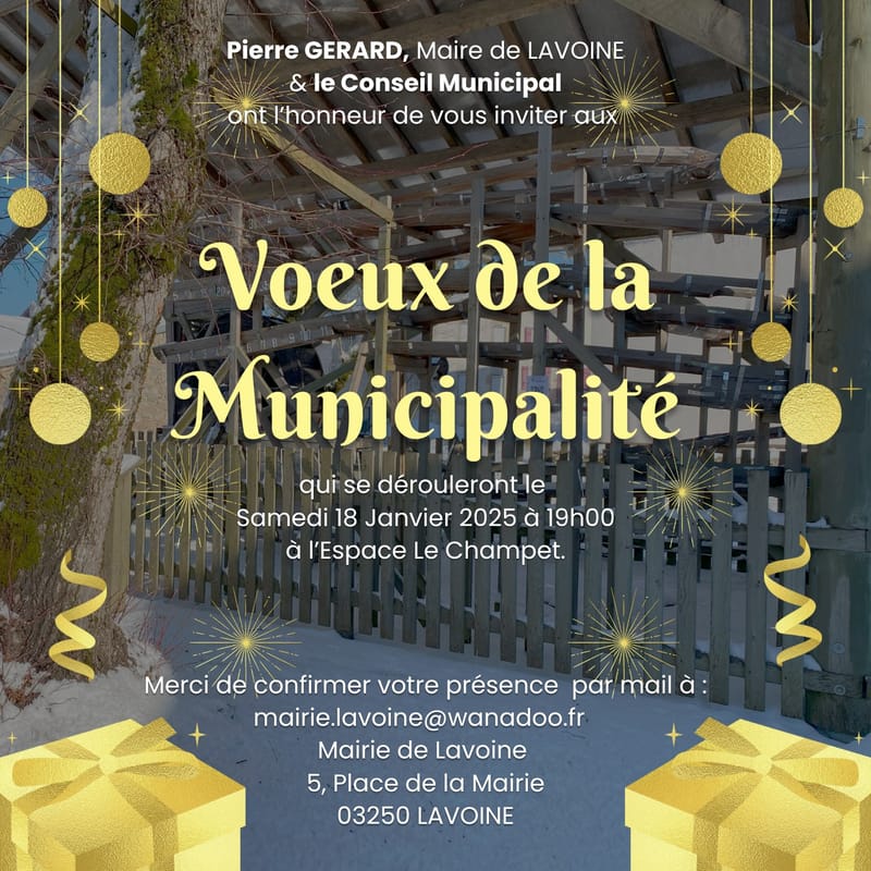 Vœux du Maire 2025