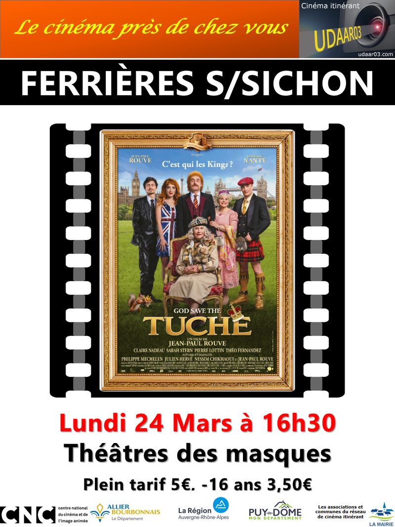 Le Cinéma près de chez vous : Ferrières Sur Sichon