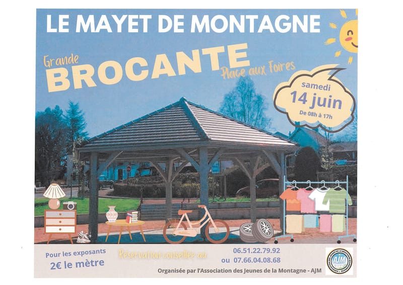 GRANDE BROCANTE Le Mayet De Montagne