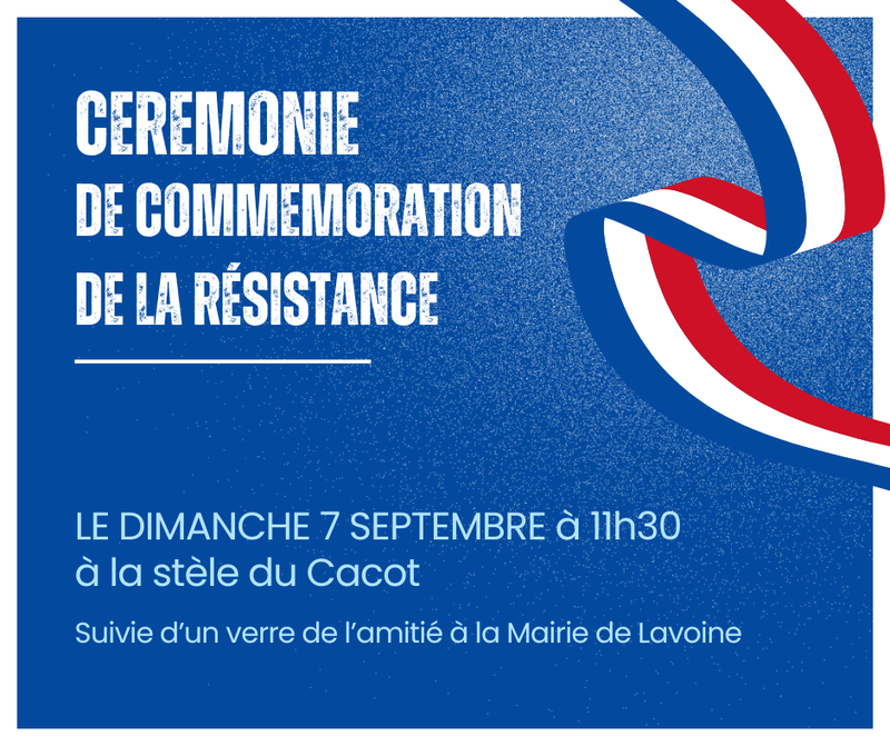 Cérémonie de Commémoration de la Résistance