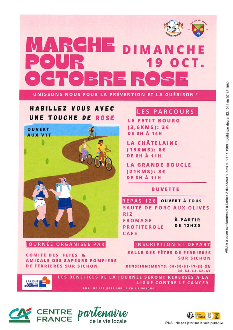 Marche pour Octobre rose