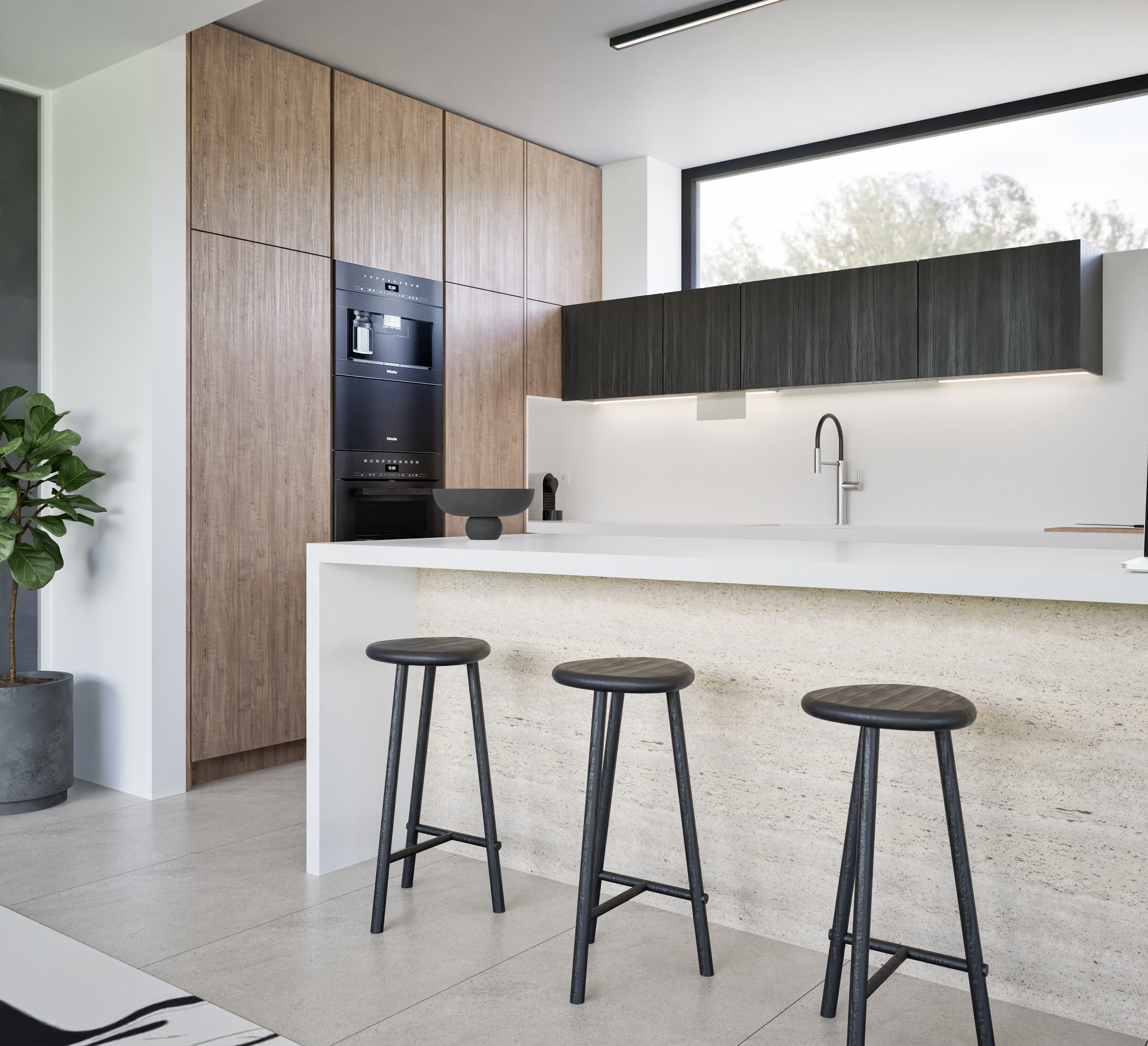 New Kitchen in a modern concept