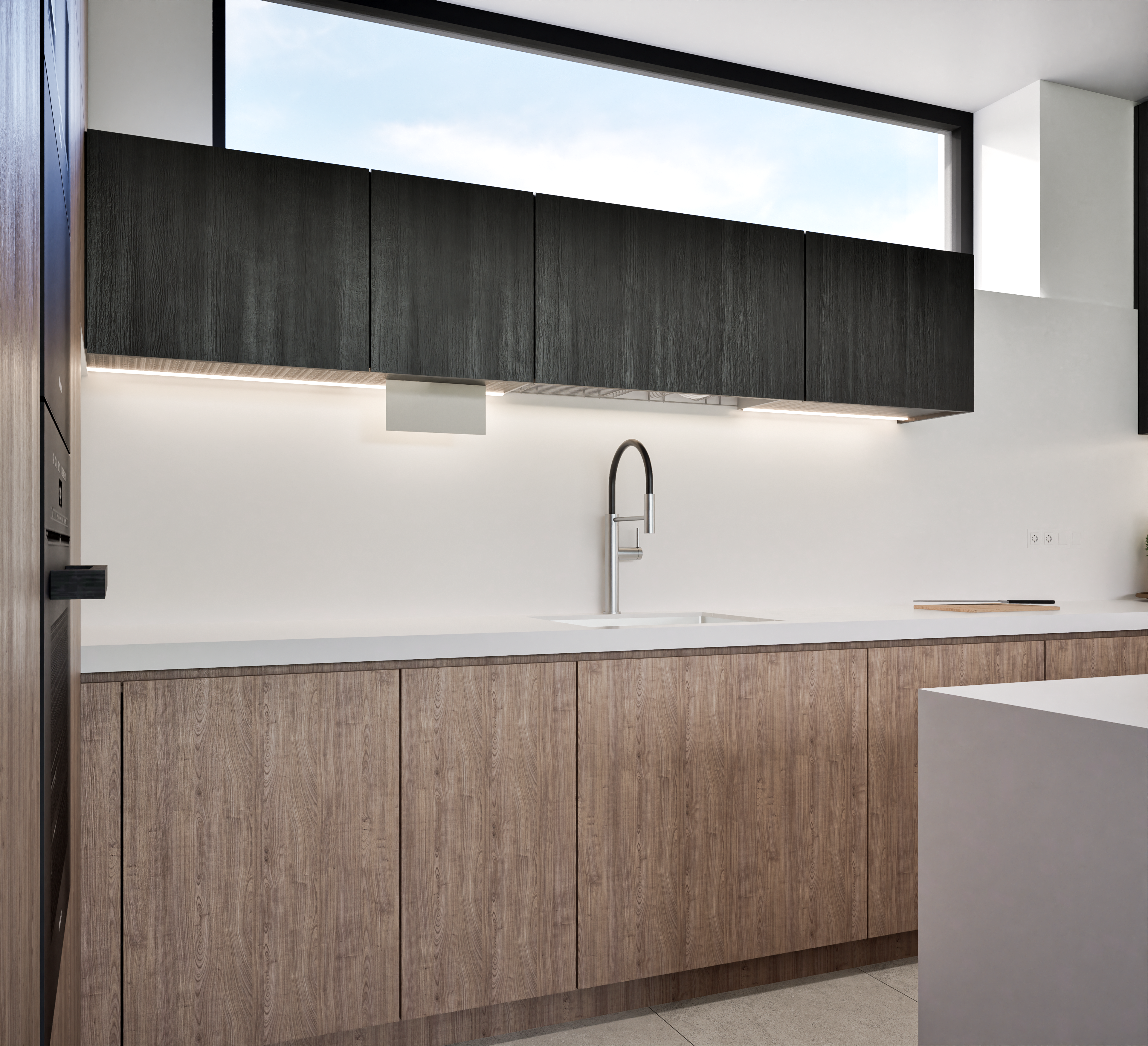 New Kitchen in a modern concept